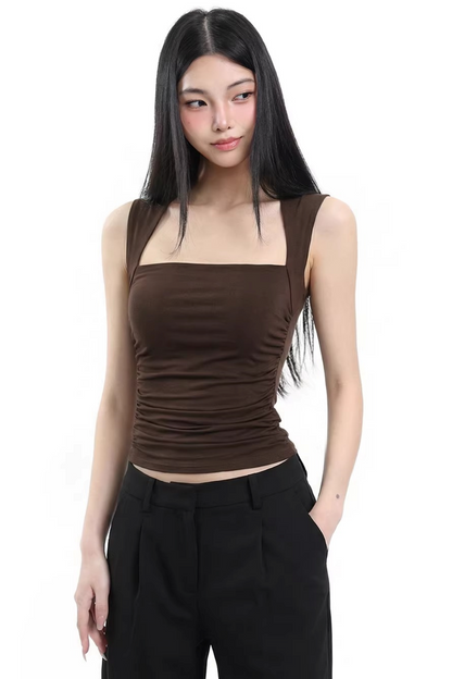 Black Strapless Tube Top