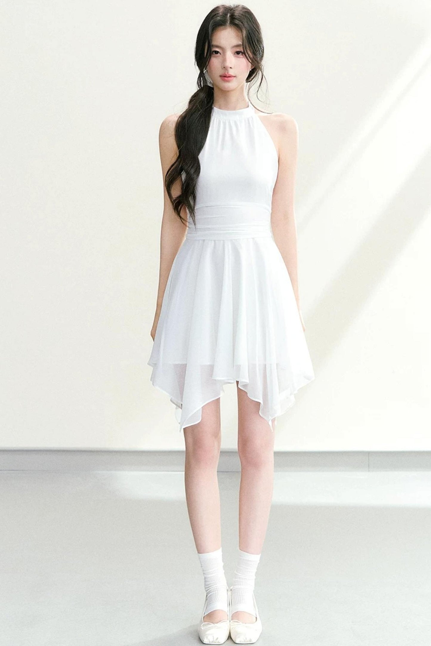 Ballet Off-Shoulder Dress
