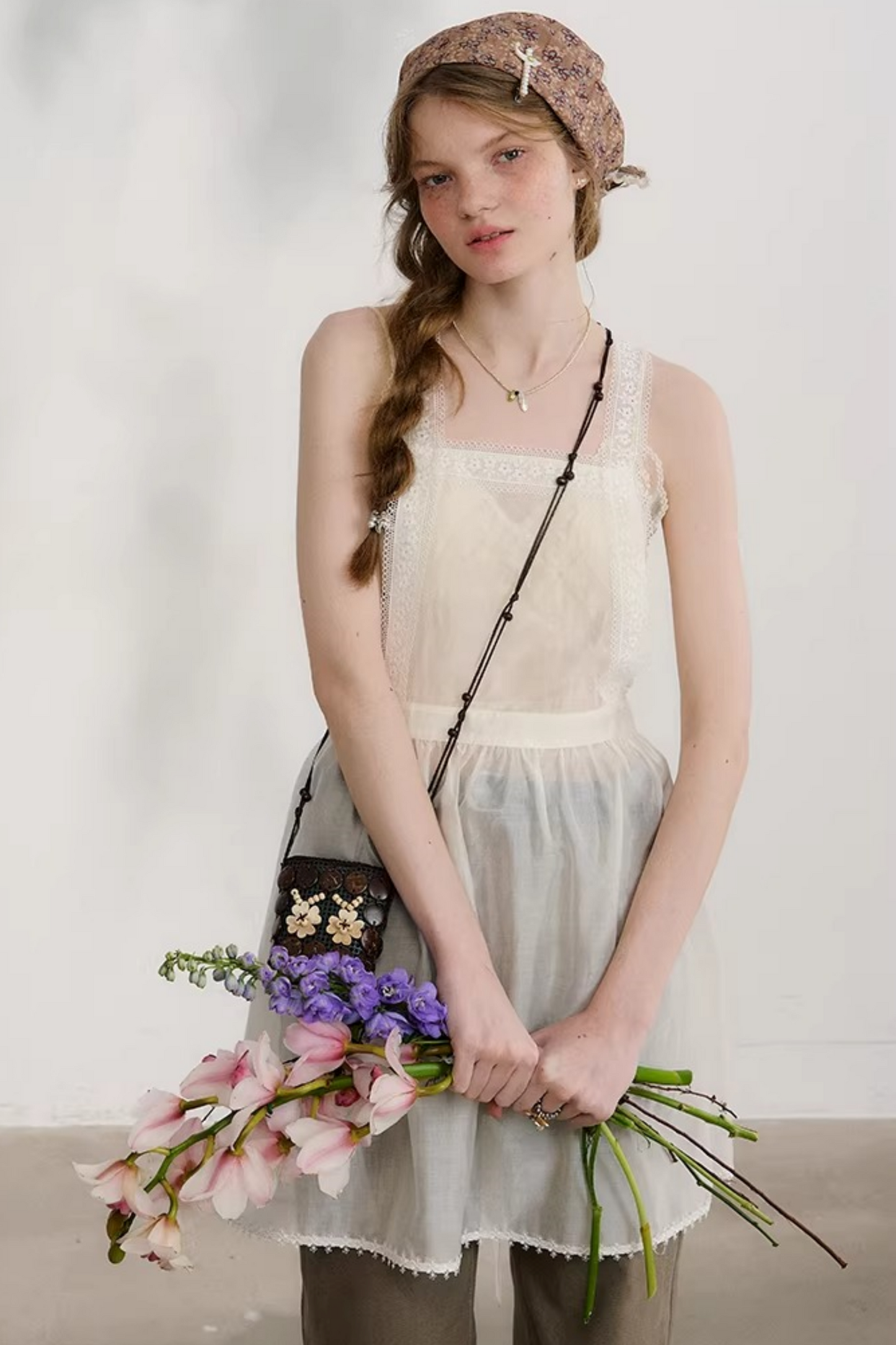 Lace Mist Garden Skirt