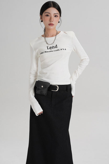 Crewneck Cotton Shirt