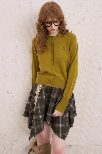 Autumn Wool Cardigan