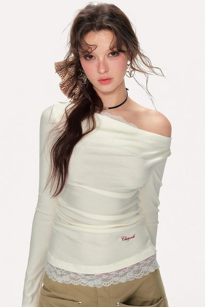 One-Shoulder Base Top