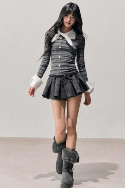 Unsent Mailbox Striped Top