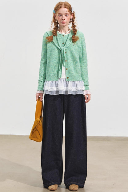 Hooded Shawl Neck Cardigan