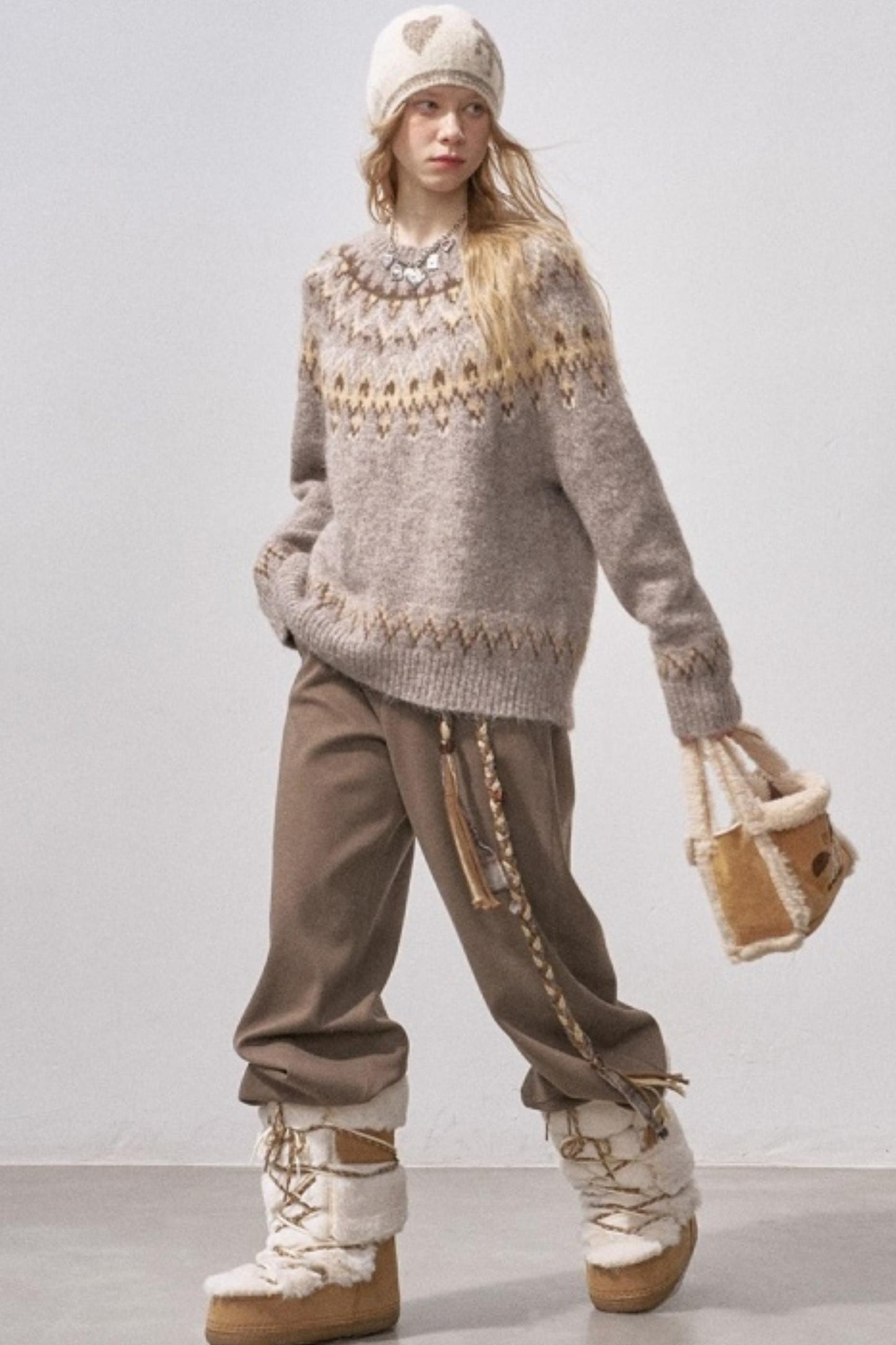 Festive Fair Isle Sweater