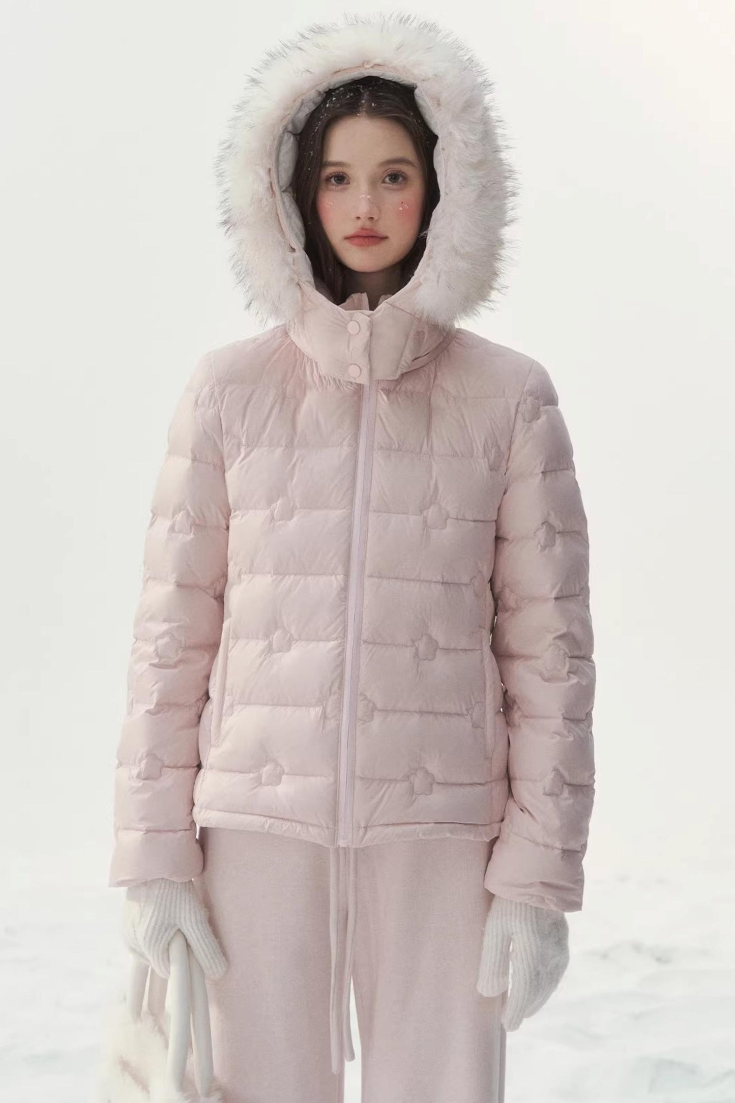 Embossed Sweet Dreams Quilted Jacket