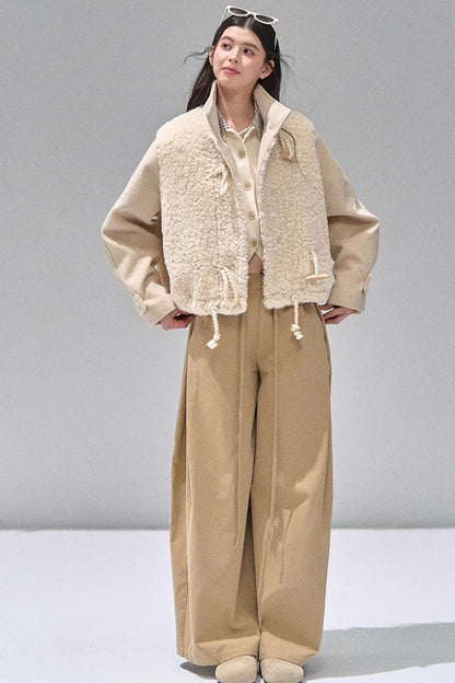 Toggle Button Woolen Coat