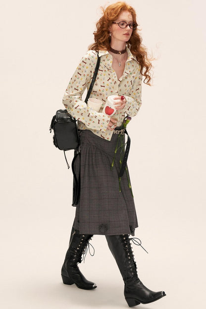 Niche Autumn Long-Sleeved Shirt