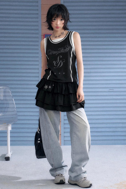 Teen Graffiti Skinny Jeans