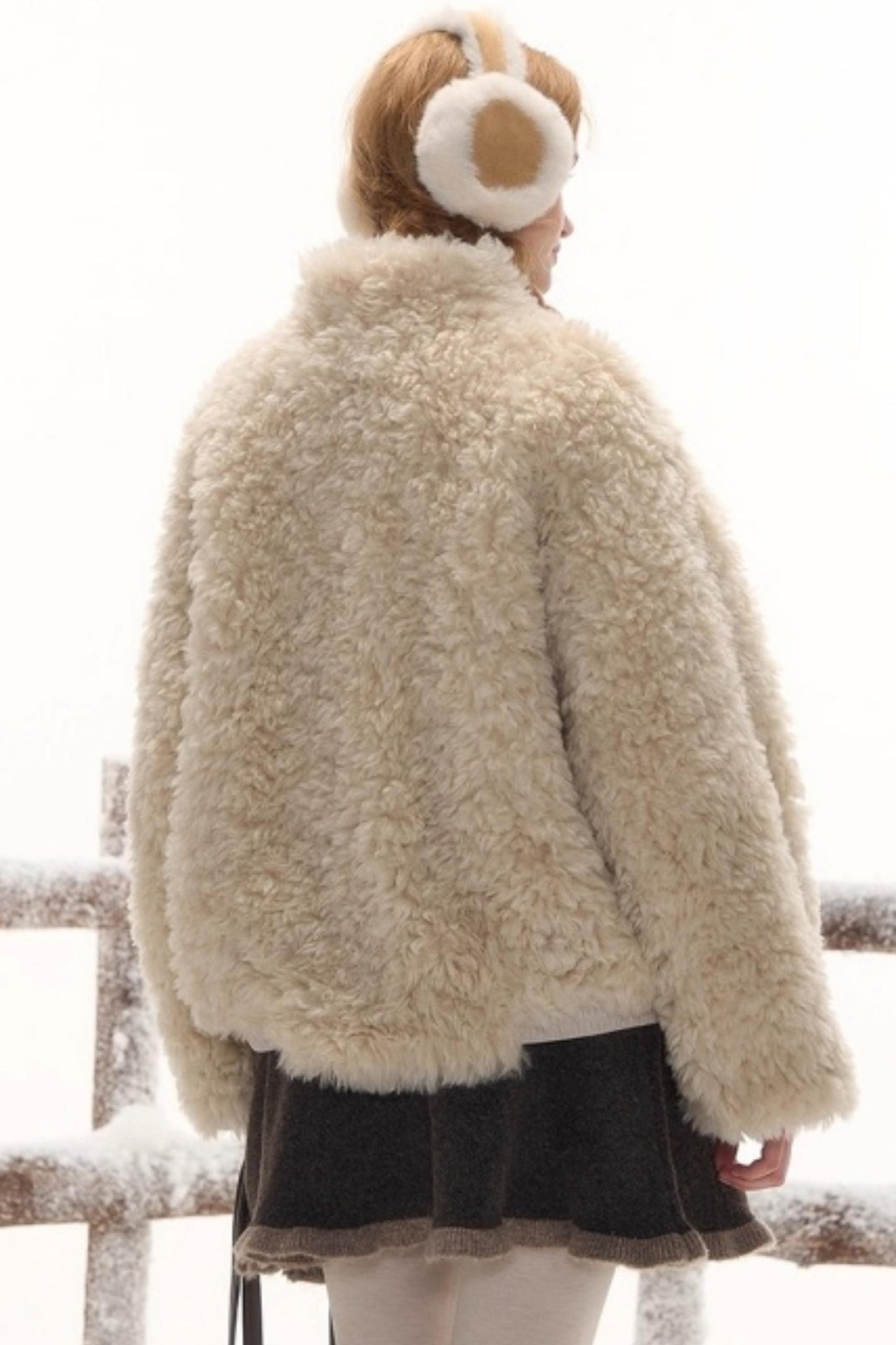 Reversible Lamb Wool Coat