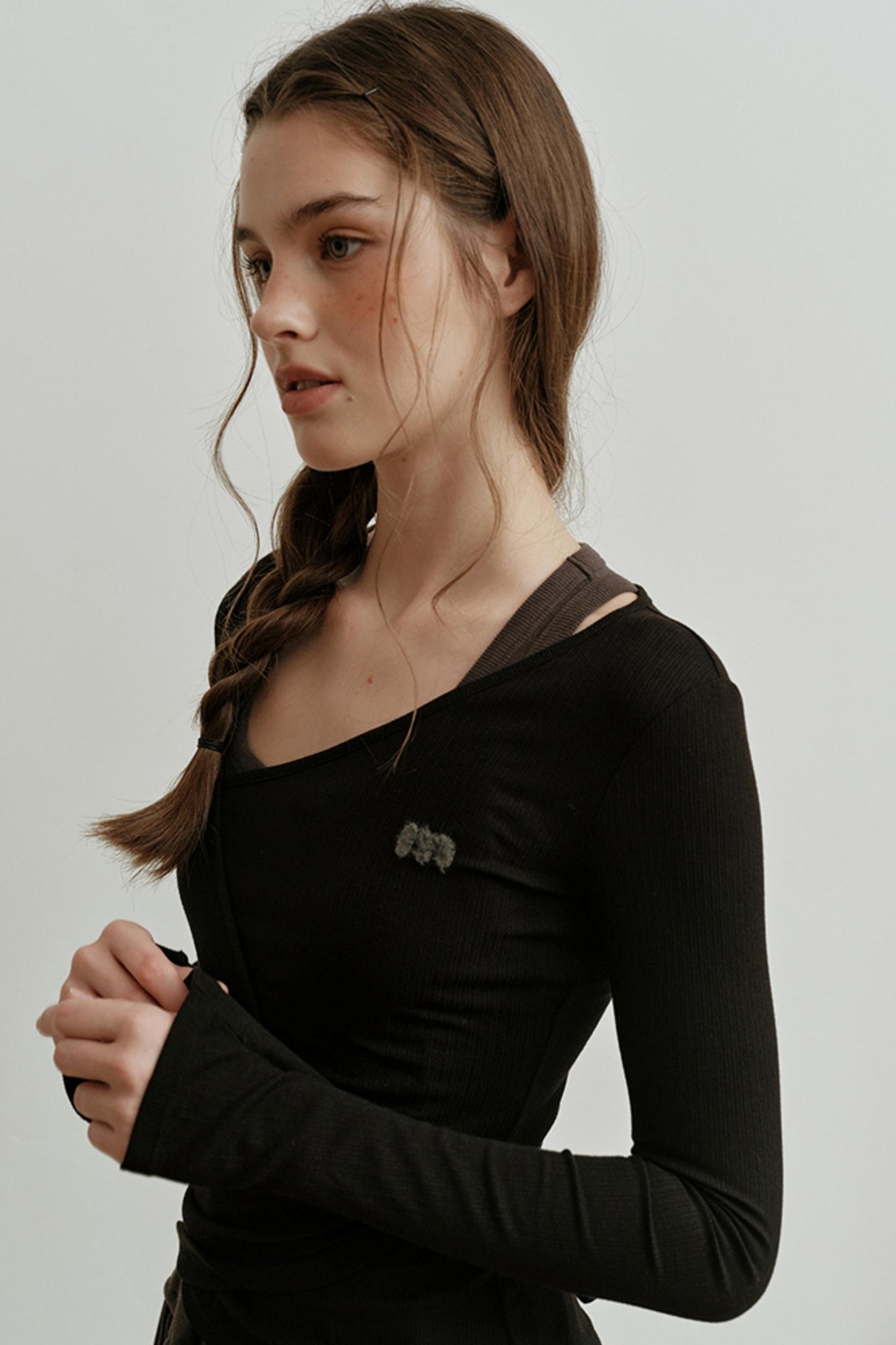 Ambient Strappy Knitwear Top