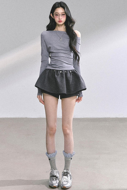Korean Minimalist Top