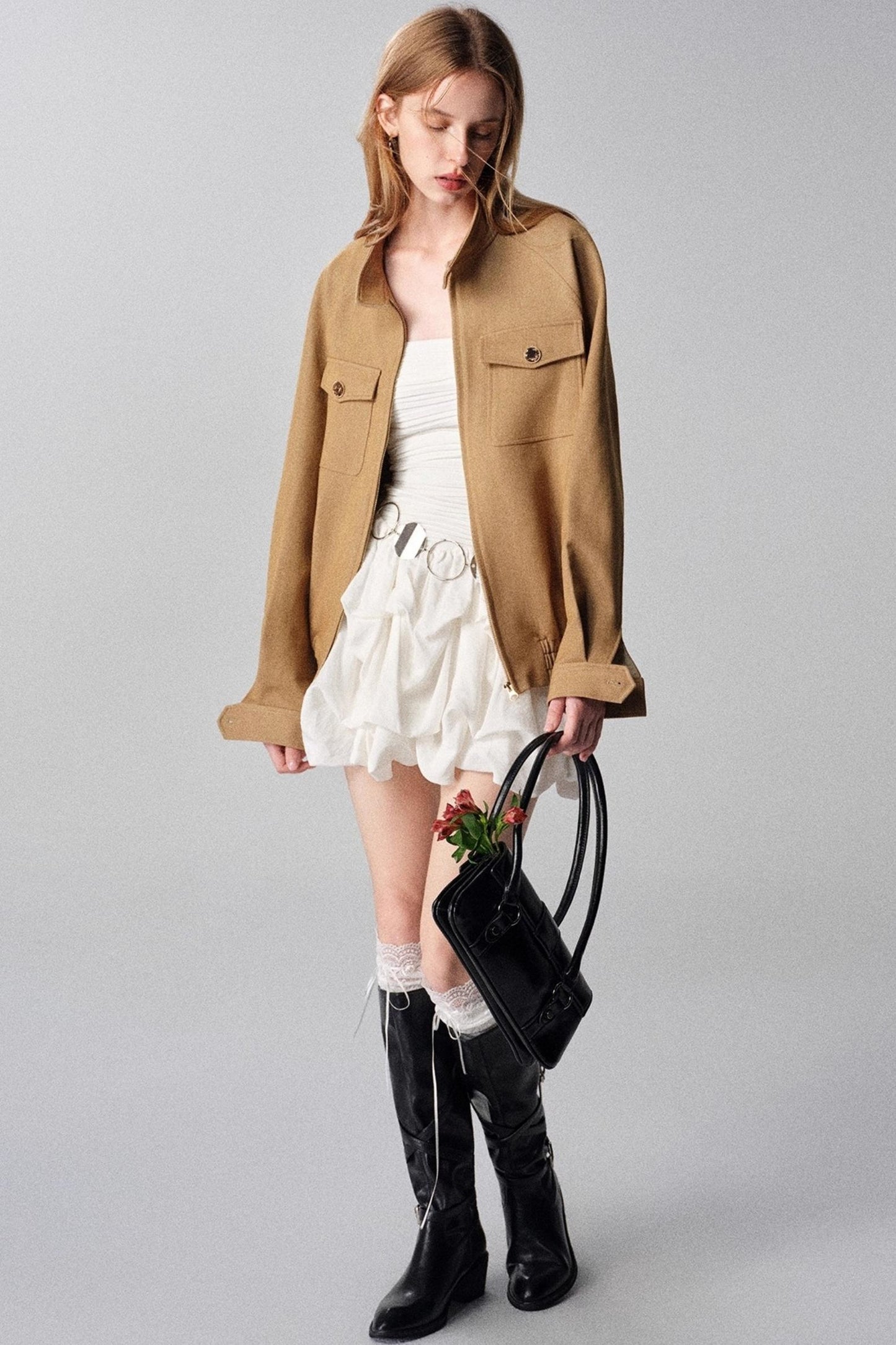 Seas Birch Breeze Pleated Dress