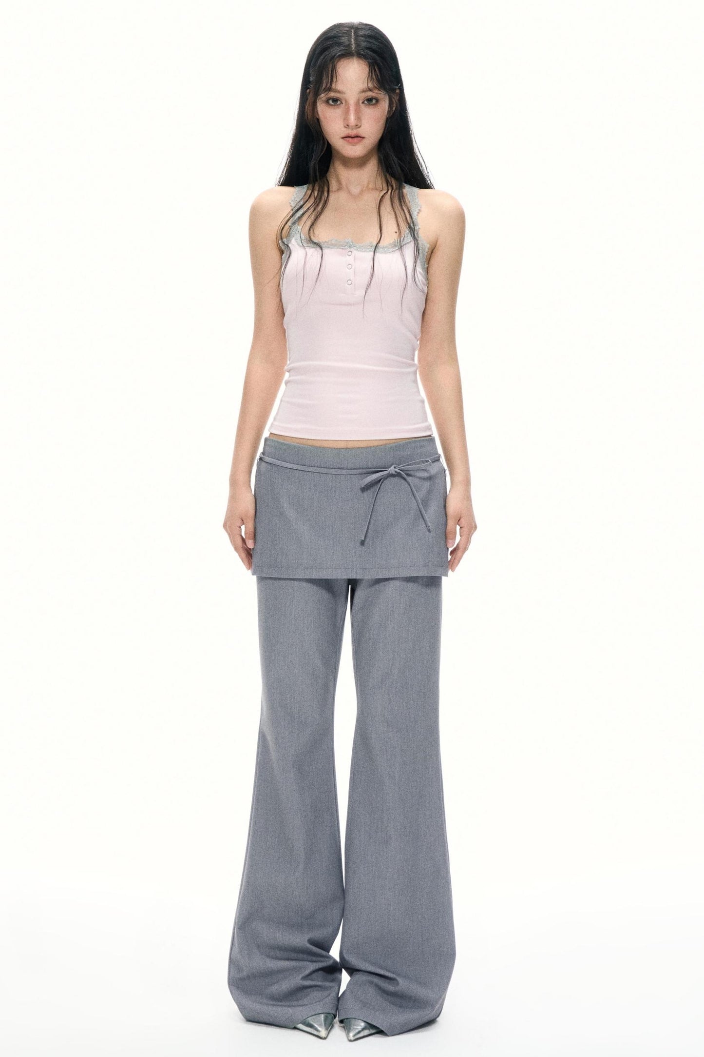 Color-Block Lace Camisole