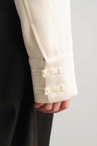 Satin Modern Fit Winter Coat