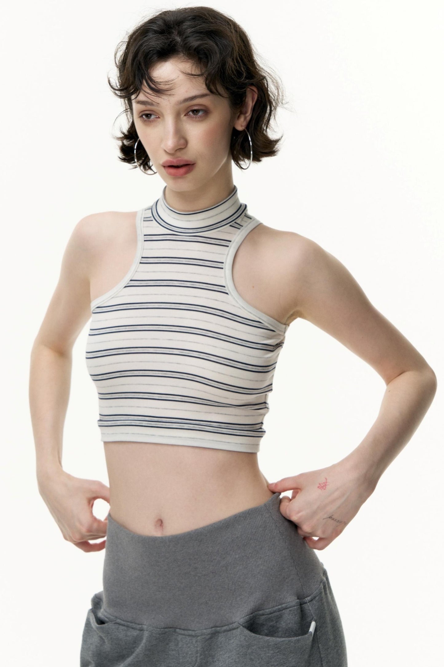 Layered Hooded Sweatshirt Set-Up