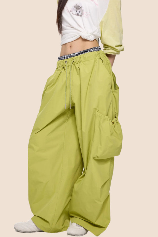 Retro Wide-Leg Pants