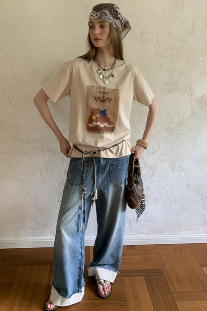 Fashion Personality Soft Bear T-Shirt