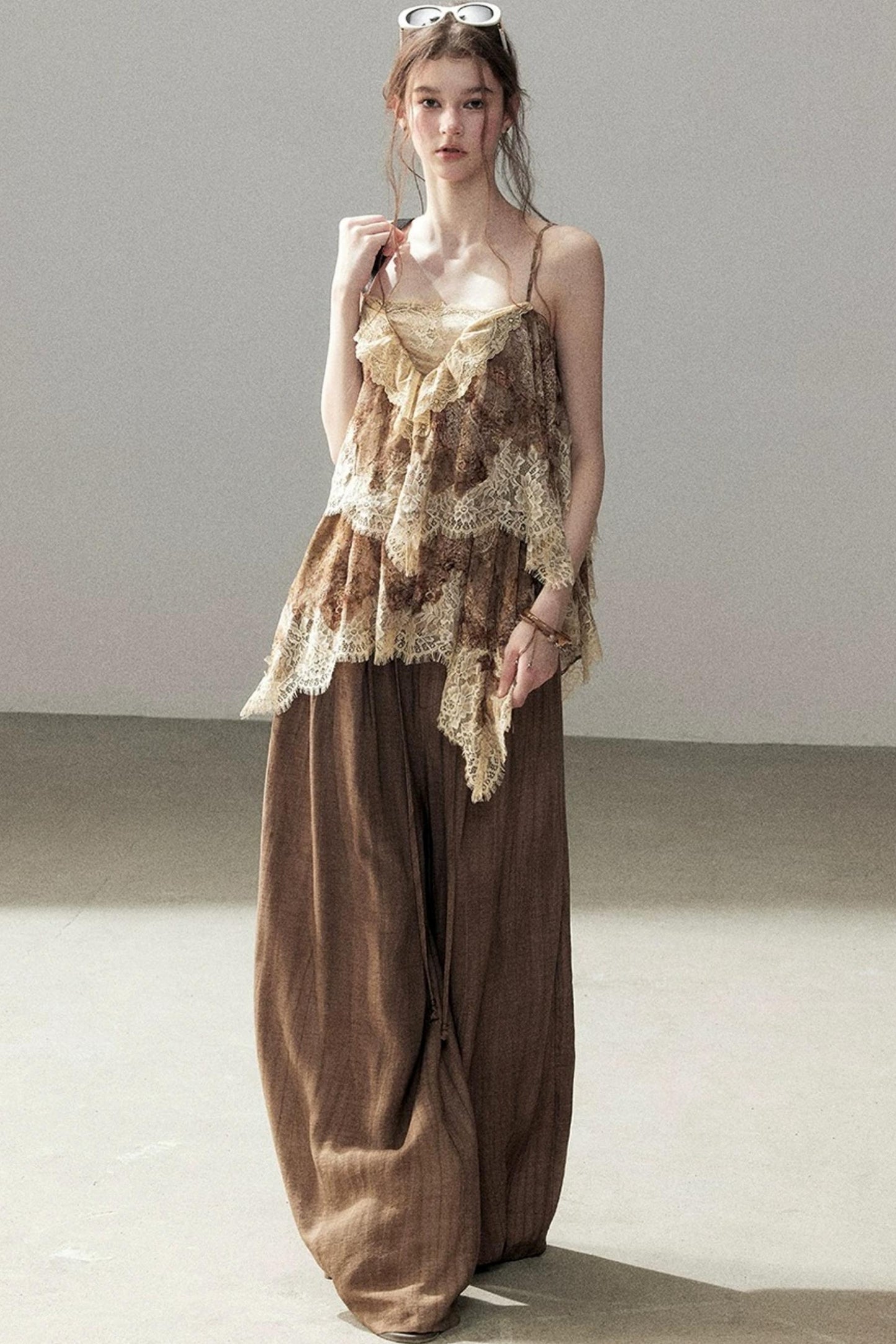 Evening Breeze Lace Top Set-Up