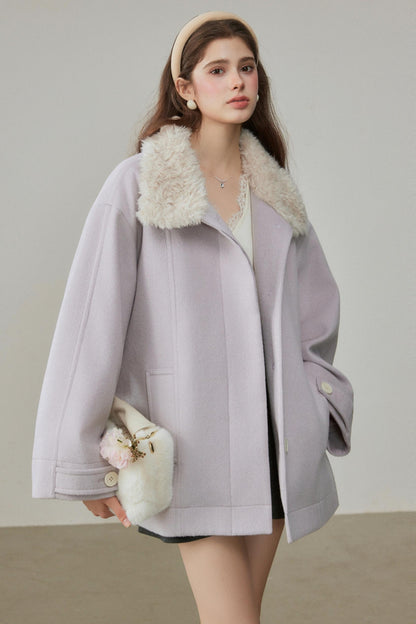 Winter Silhouette Woolen Coat