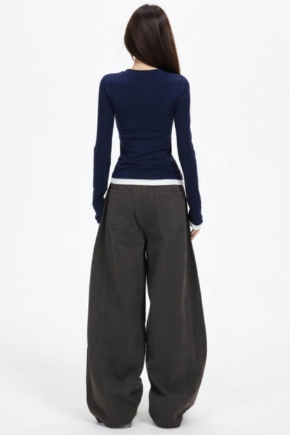 American Retro Straight Cargo Pants