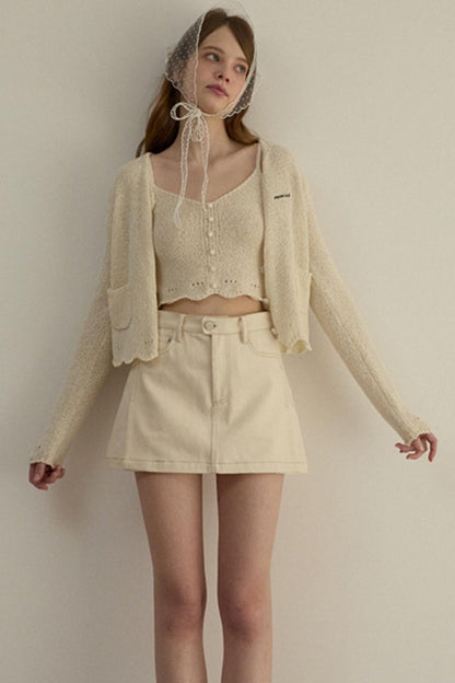 Luxury Knit Cardigan Set