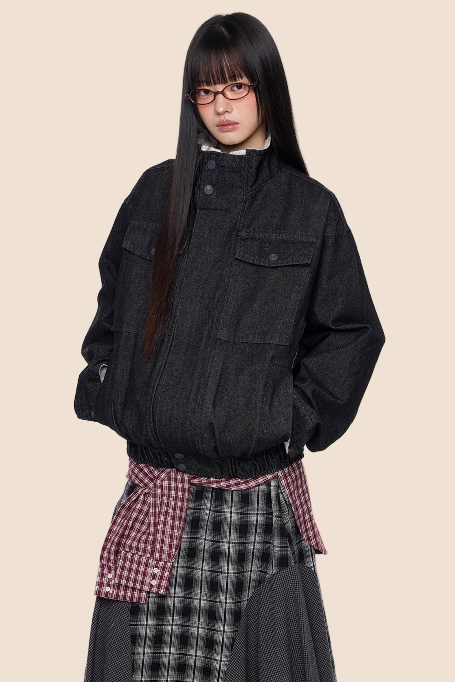 Autumn Vintage Denim Jacket