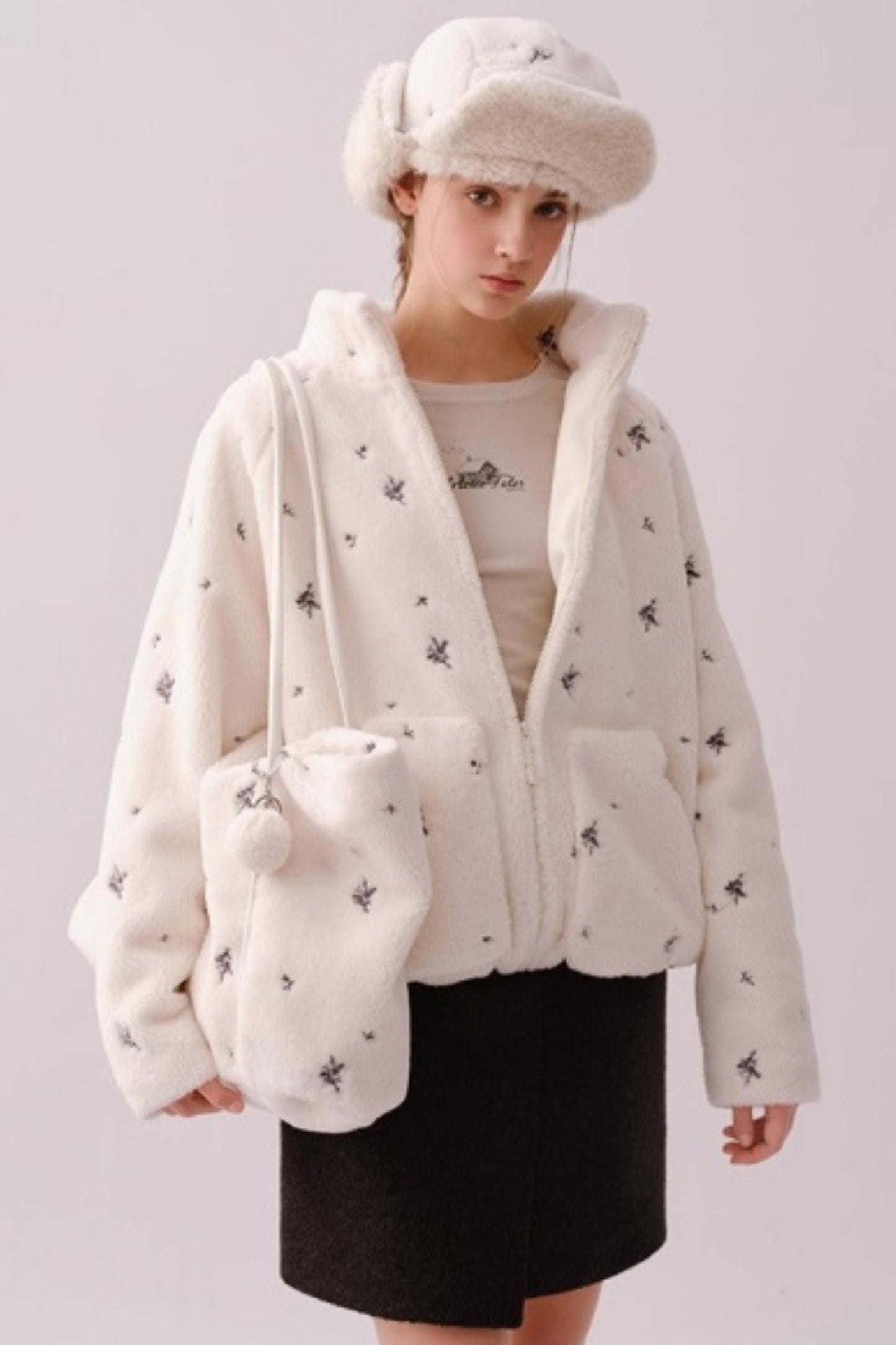 Endless Thoughts Floral Tote Bag