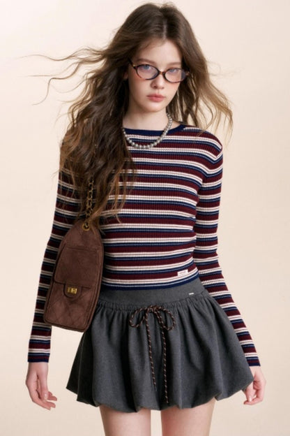Geek Chic Striped Wool Sweater