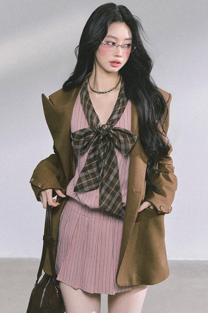 Hailey Miu Stripe Dress