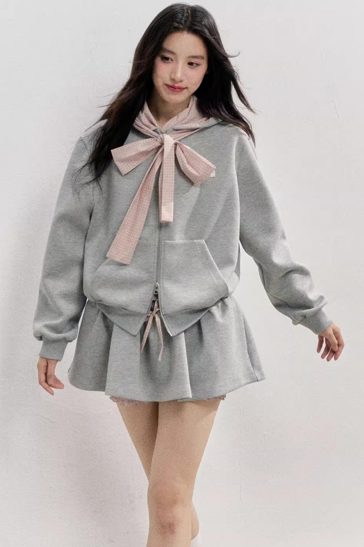 Comfort Sweatshirt Skirt Set-Up