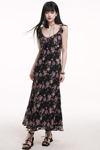 Teal Blue Halter Dress