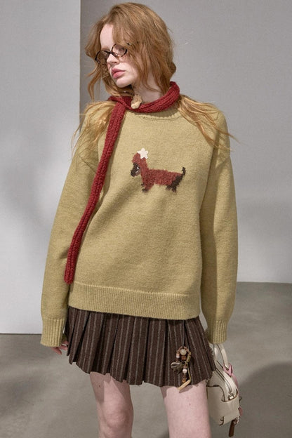 Holiday Dachshund Sweater