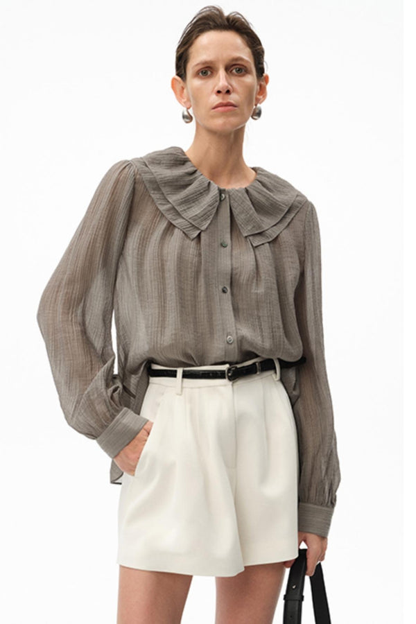 Balanced Drape Classic Shape Shirt