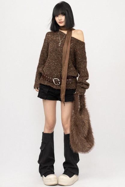 American Spice Girl Knit Sweater Top