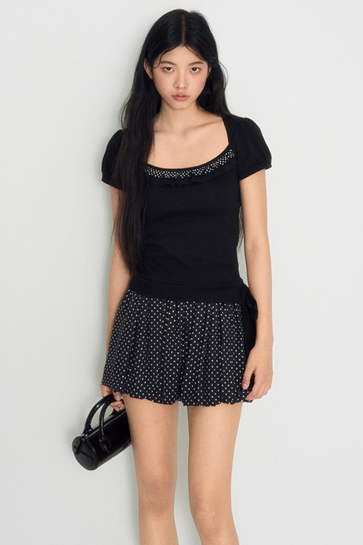 Nap Doll Collar Shirt Set-Up