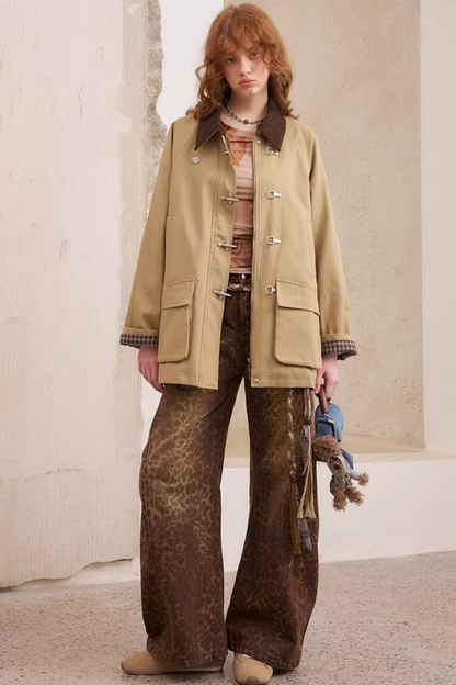 후드 재킷 작업복 세트