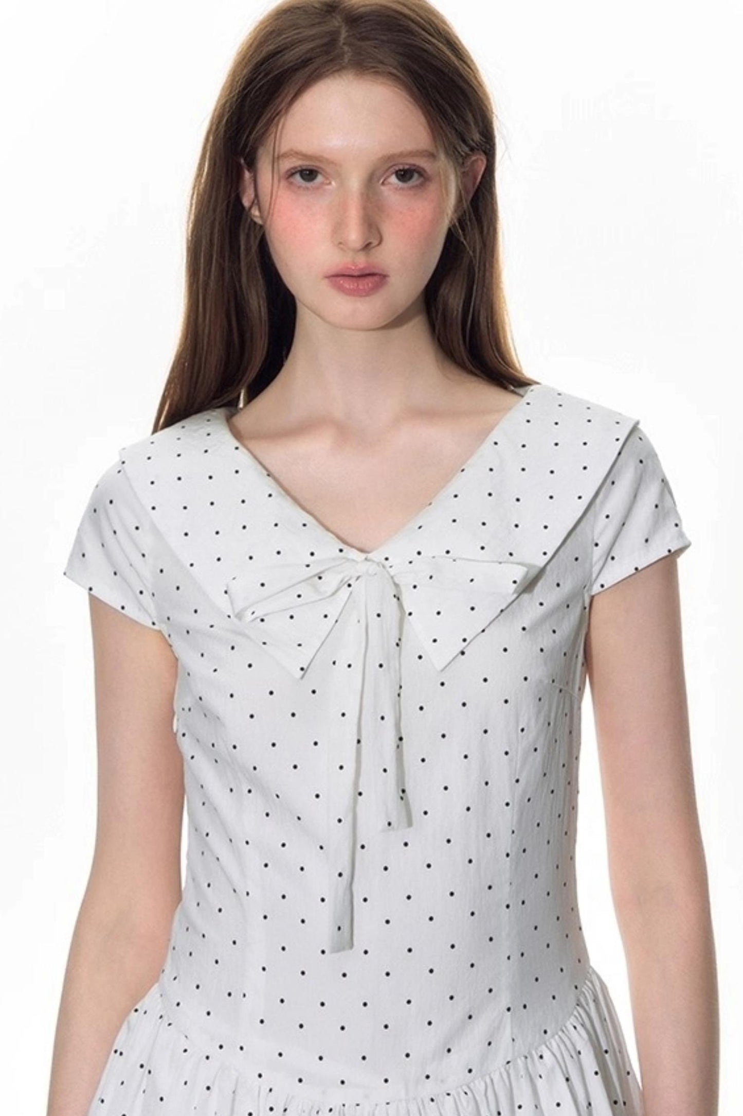 Navy Flower Bud Summer Dress