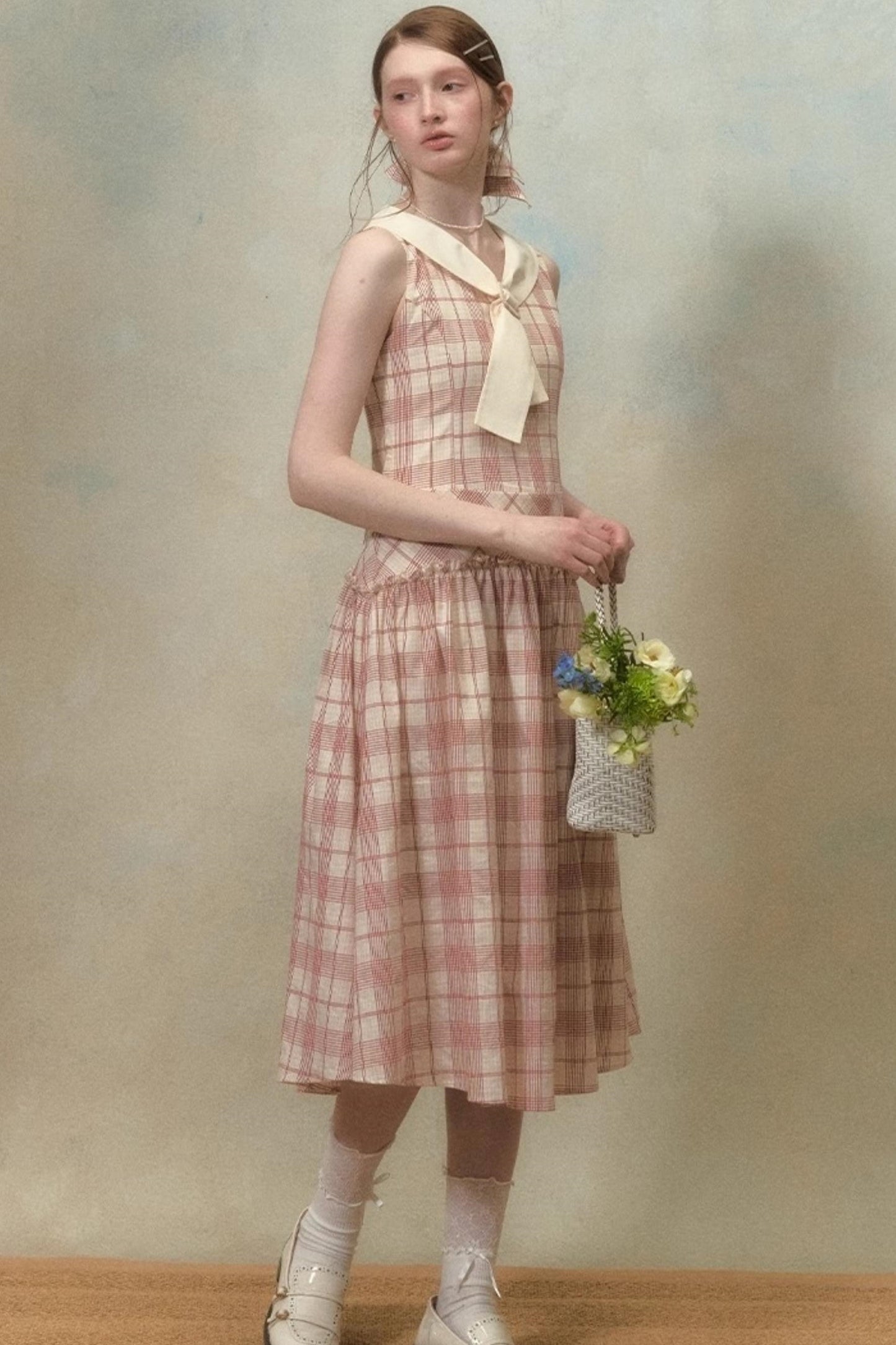 Chic V-Neck A-Line Dress