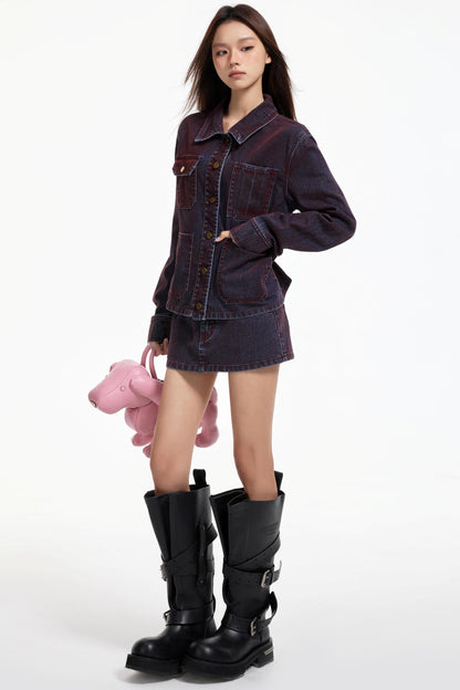 Slimming Denim Jacket