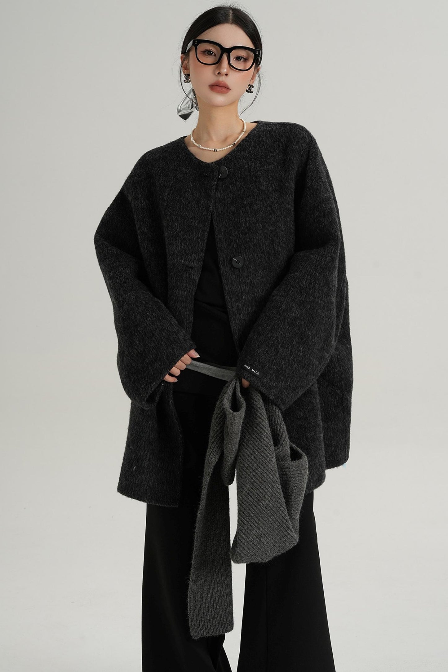 Temperament Woolen Coat
