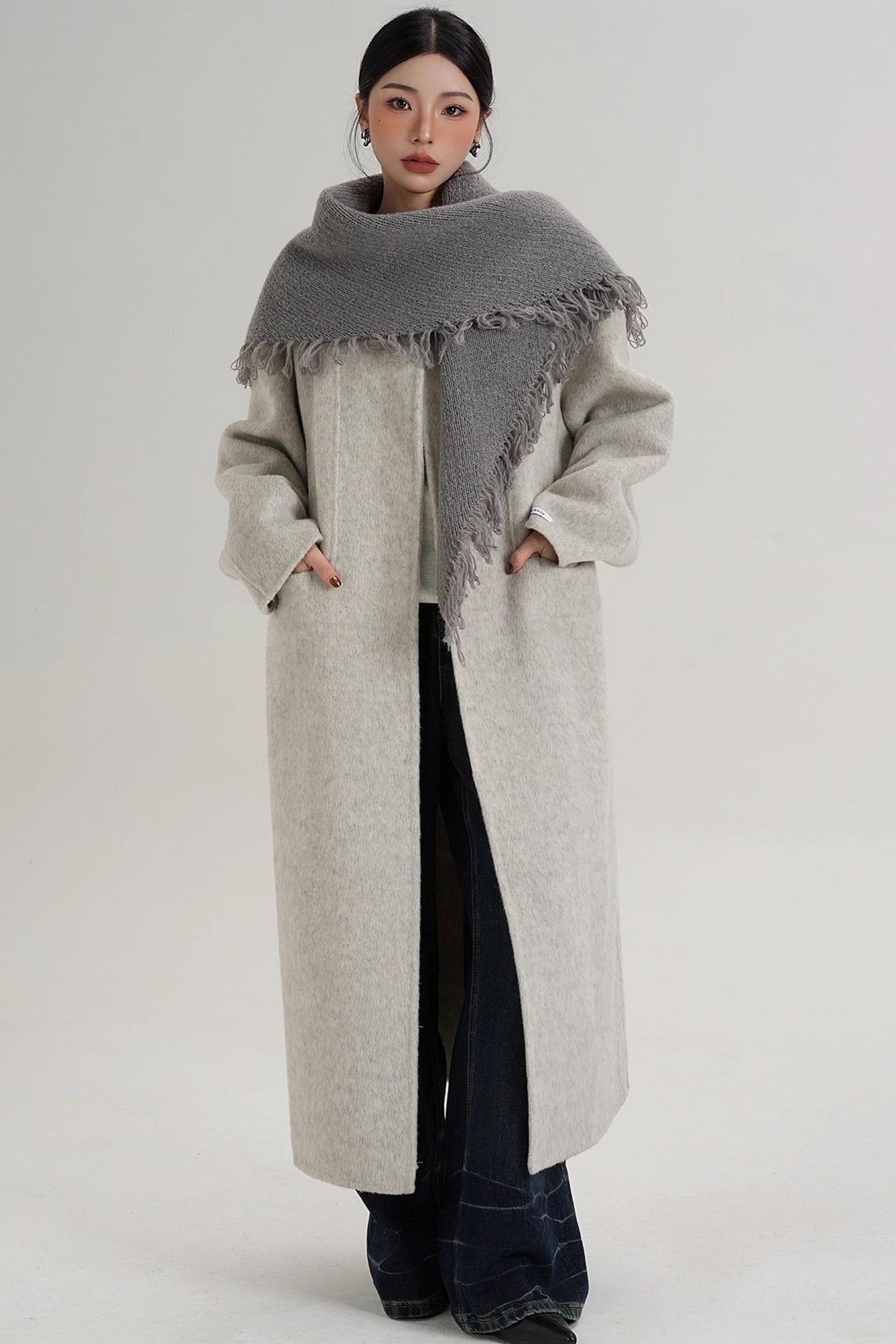 Elegant Double-Sided Woolen Coat