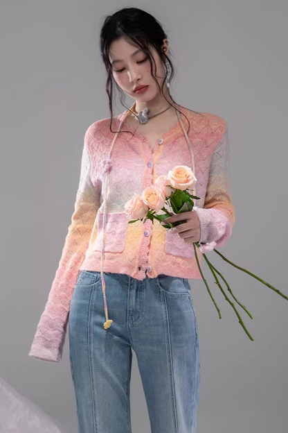 Starlight Blue Rhinestone Flared Jeans