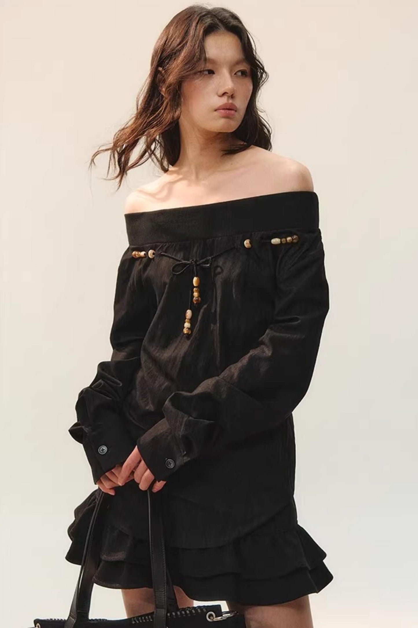 Vintage Beaded Patchwork Shirt