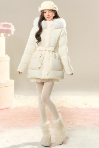 Fairy Woolen Lace Skirt