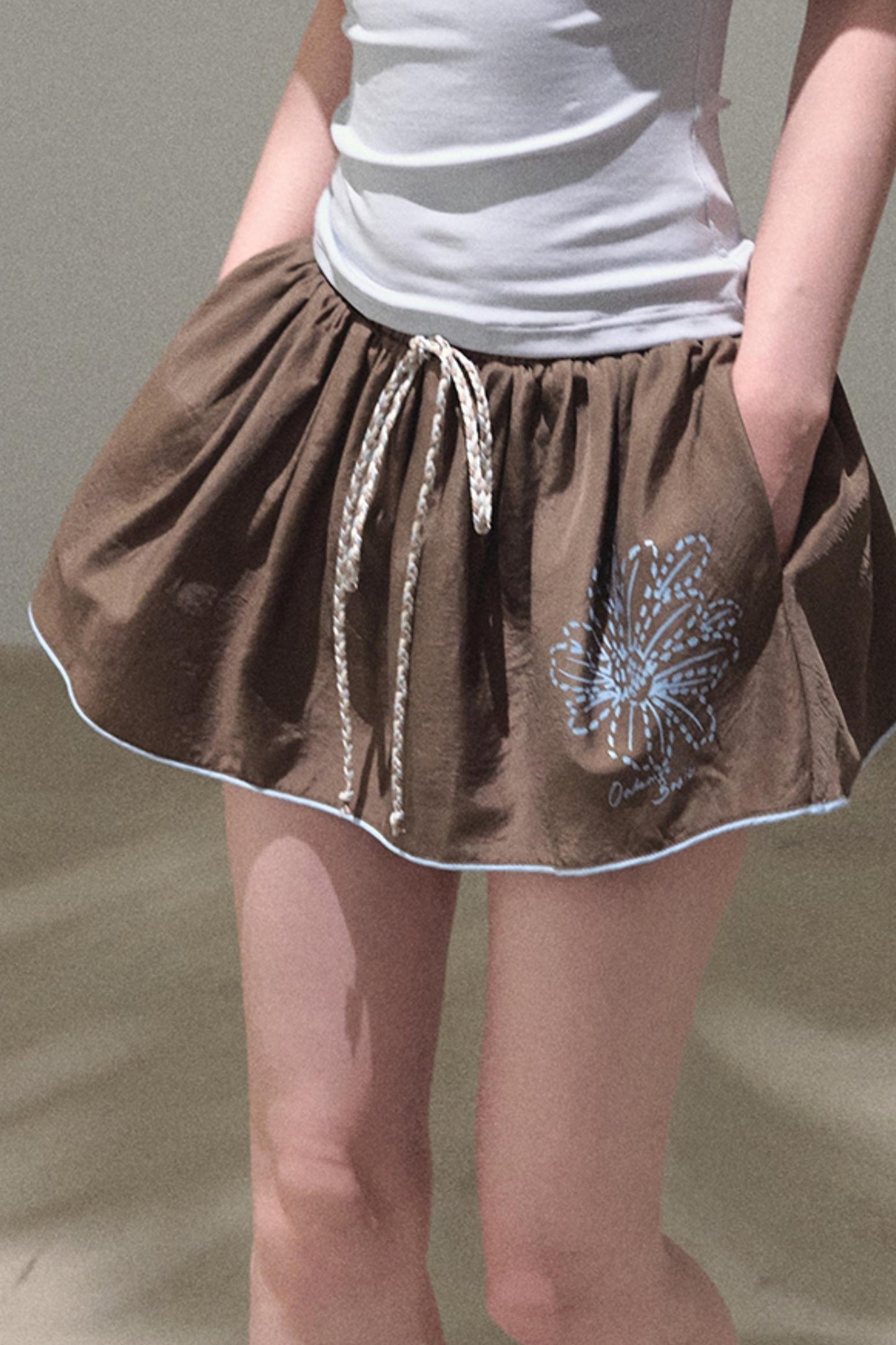 Copper Umbrella Skirt