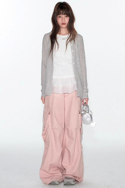 Detachable Lace Stitched Tank Top