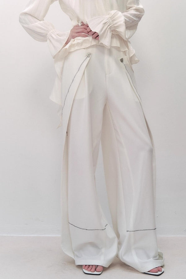 Lazy Wind Wide-leg Pants