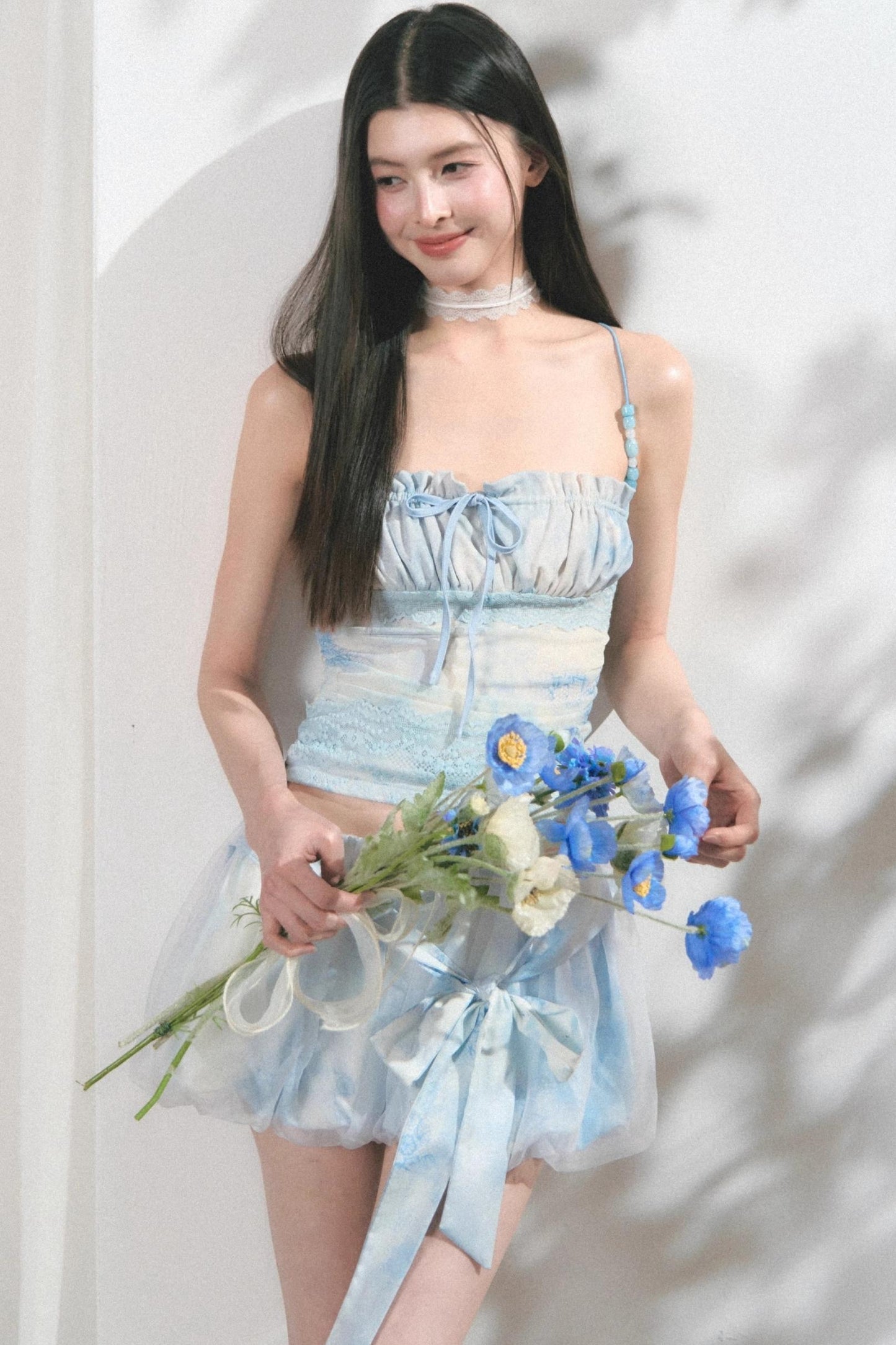 Beaded Lace Slim Fit Camisole