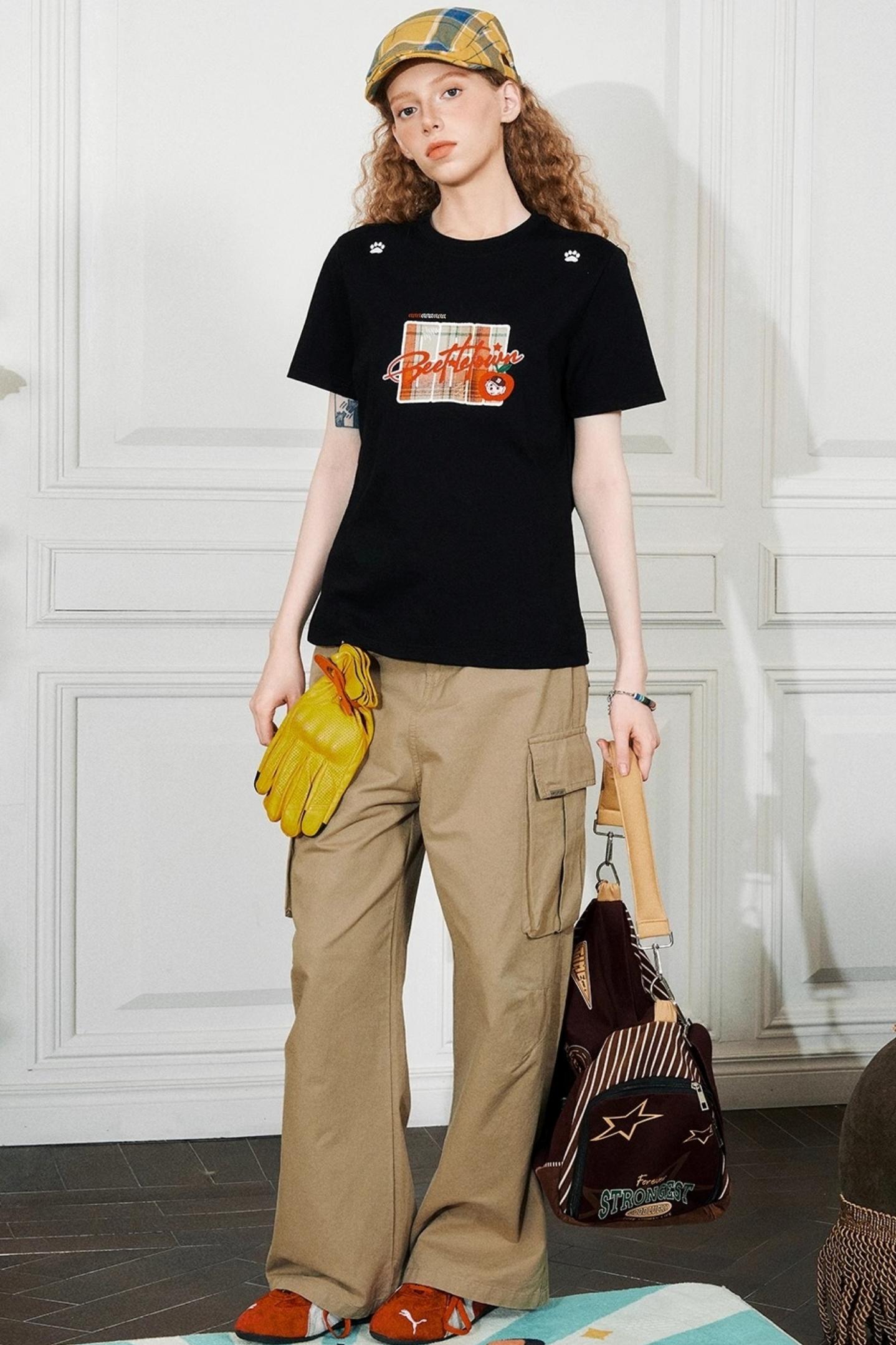 Vintage Embroidered Tee